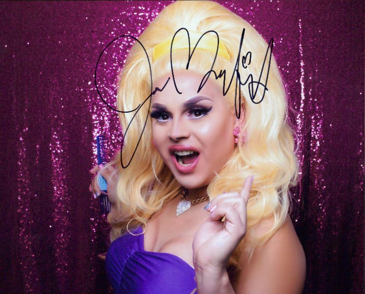 Jaymes Mansfield (RuPaul's Drag Race) signed 8x10 Photo Poster painting In-person