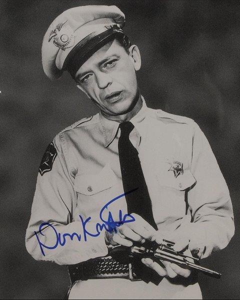 REPRINT - DON KNOTTS Autographed Signed 8 x 10 Photo Poster painting Poster RP Man Cave