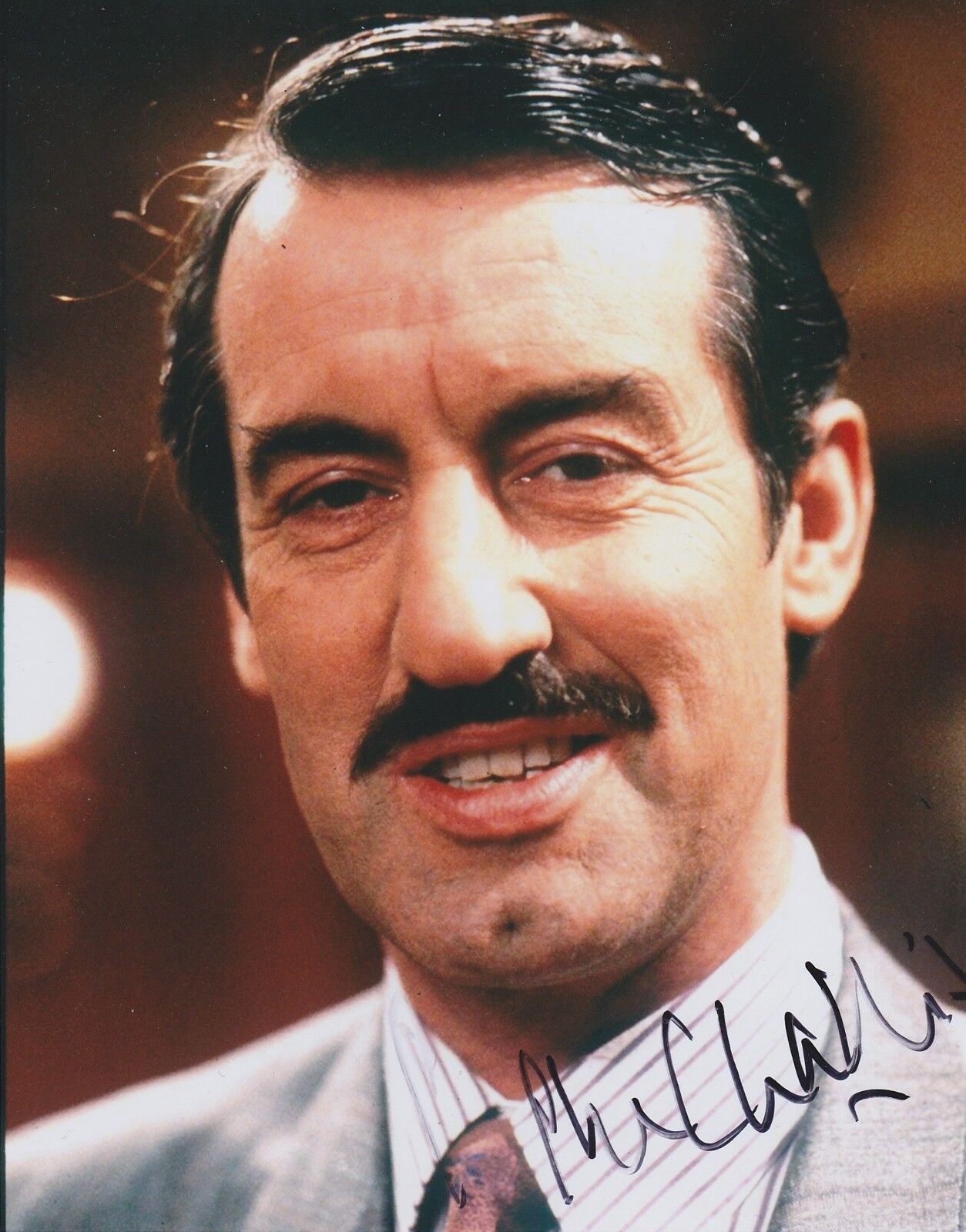 John Challis Signed Only Fools And Horses 10x8 Photo Poster painting AFTAL