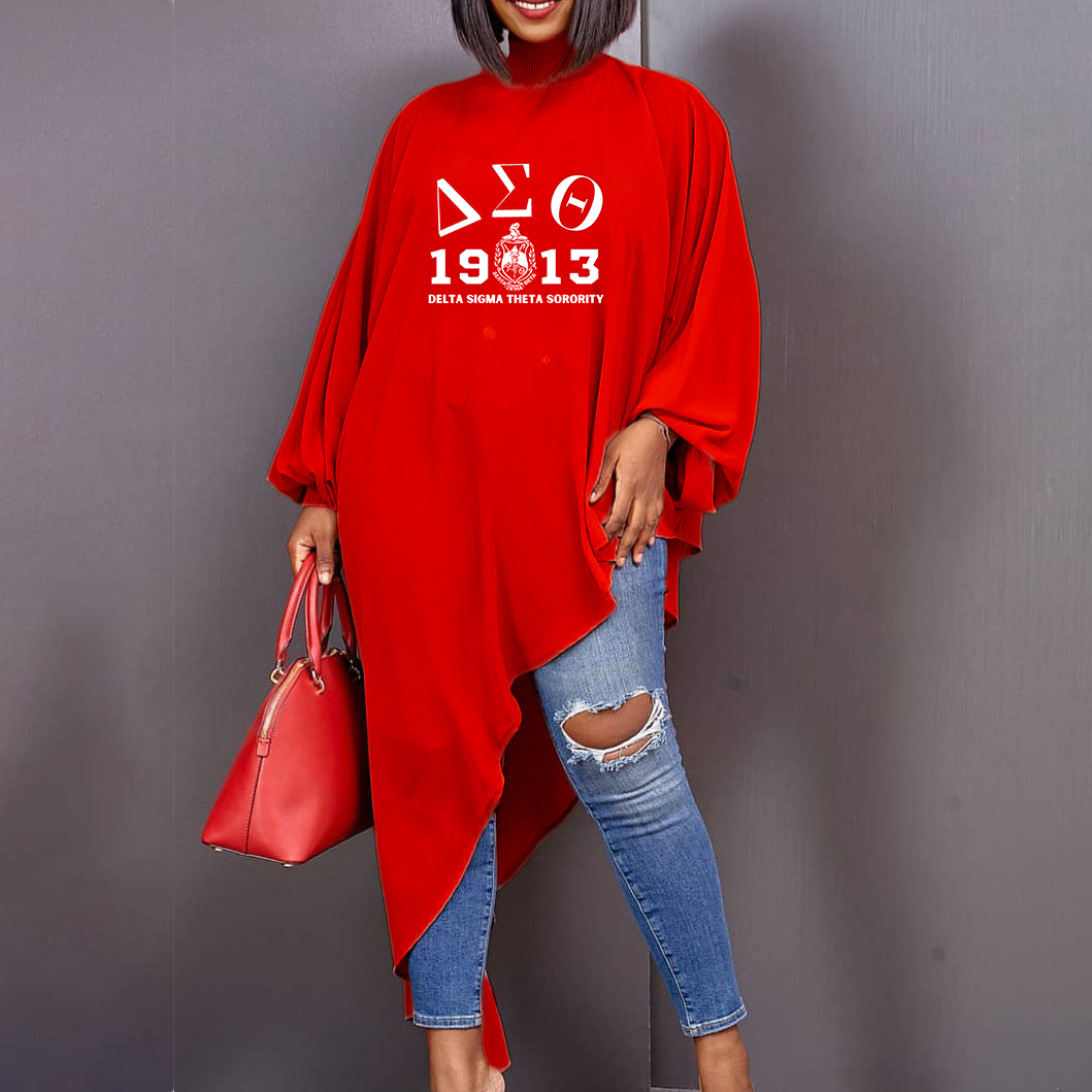 Chiffon Irregular Fashion Loose Dresses