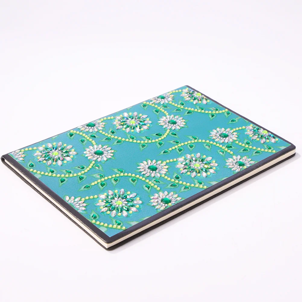 50 Pages A5 Flower Special Shape Drill Notebook 【No Strip】