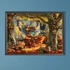 Diamond Painting-DIY Round Part AB Drill Autumn Fairy(60*45CM)