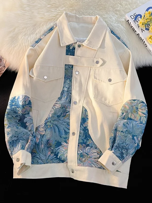 Craftsmanship Flora Embroidered Denim Jacket