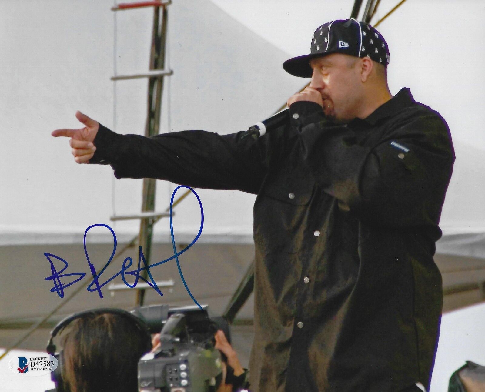 B-Real Signed 8x10 Photo Poster painting BAS Beckett COA Picture Auto Cypress Hill Black Sunday