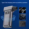 Electric Powerful Air Blower with Clean Accessories High-Speed Turbine Fan Brushless Vacuum Cleaners For Home Car Cleaning