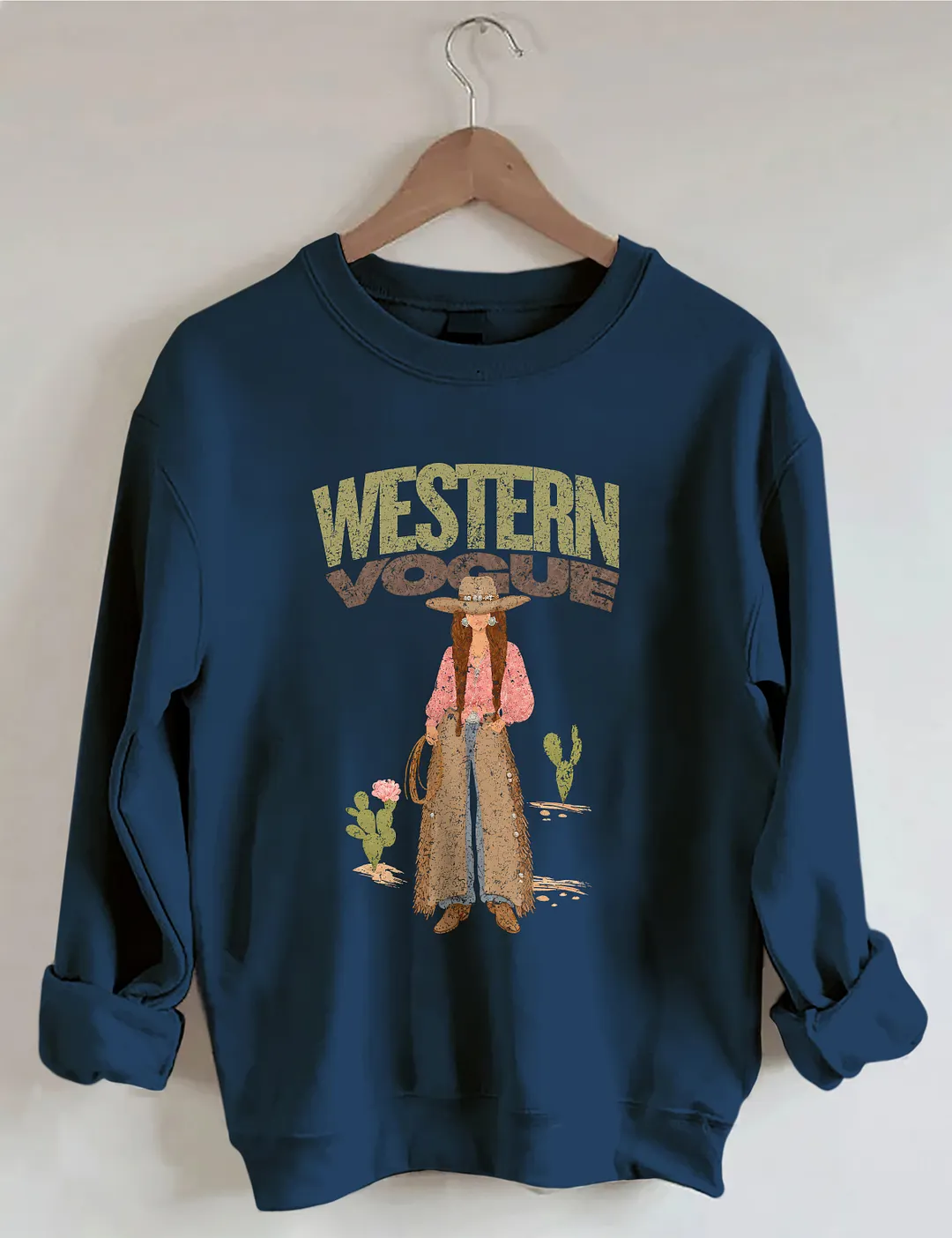 Western Cowgirl Sweatshirt