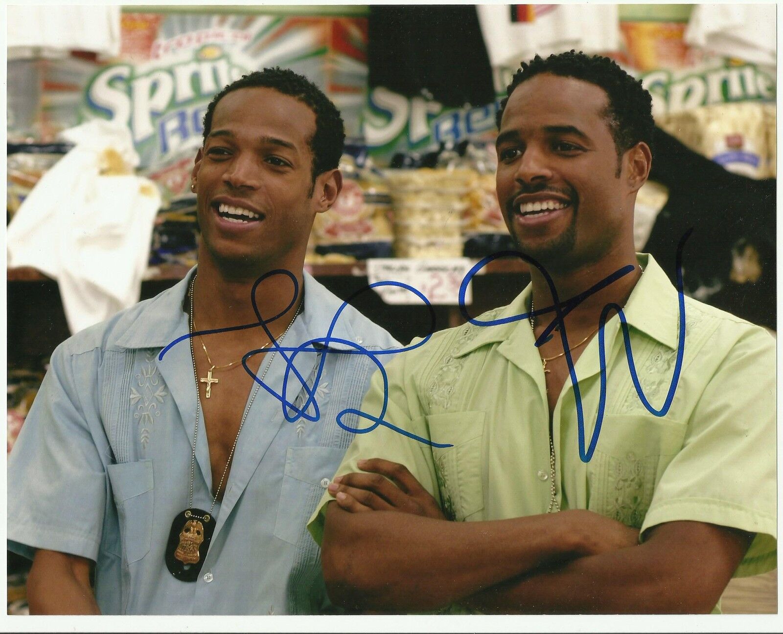 White Chicks SHAWN WAYANS and MARLON WAYANS Dual Signed 8x10