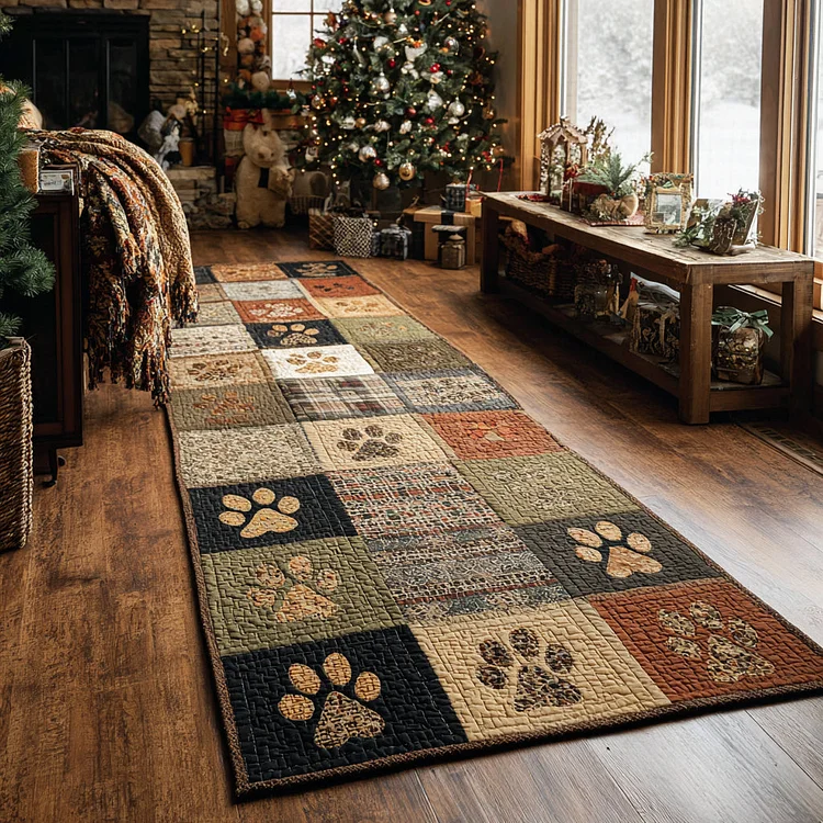 Snowy Prints Runner Carpet NCU0DV8429