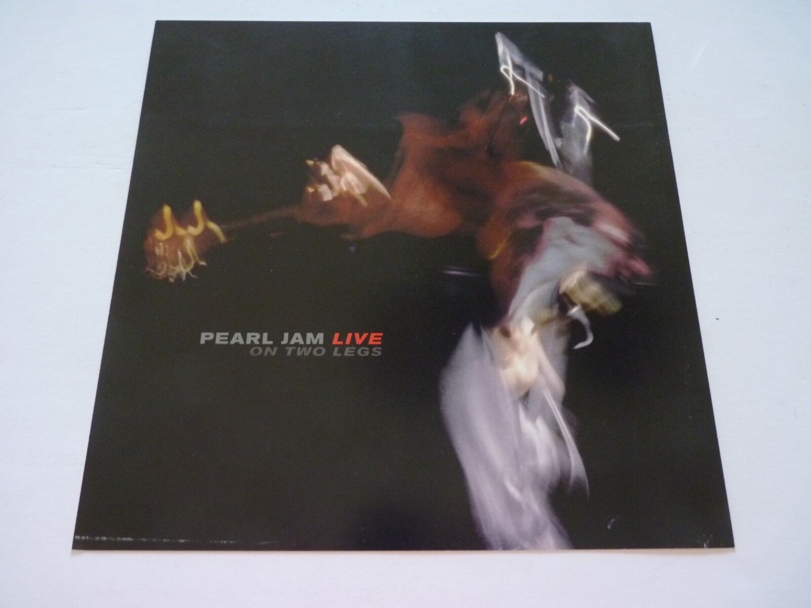 Pearl Jam Live On Two Legs LP Record Photo Poster painting Flat 12x12 Poster