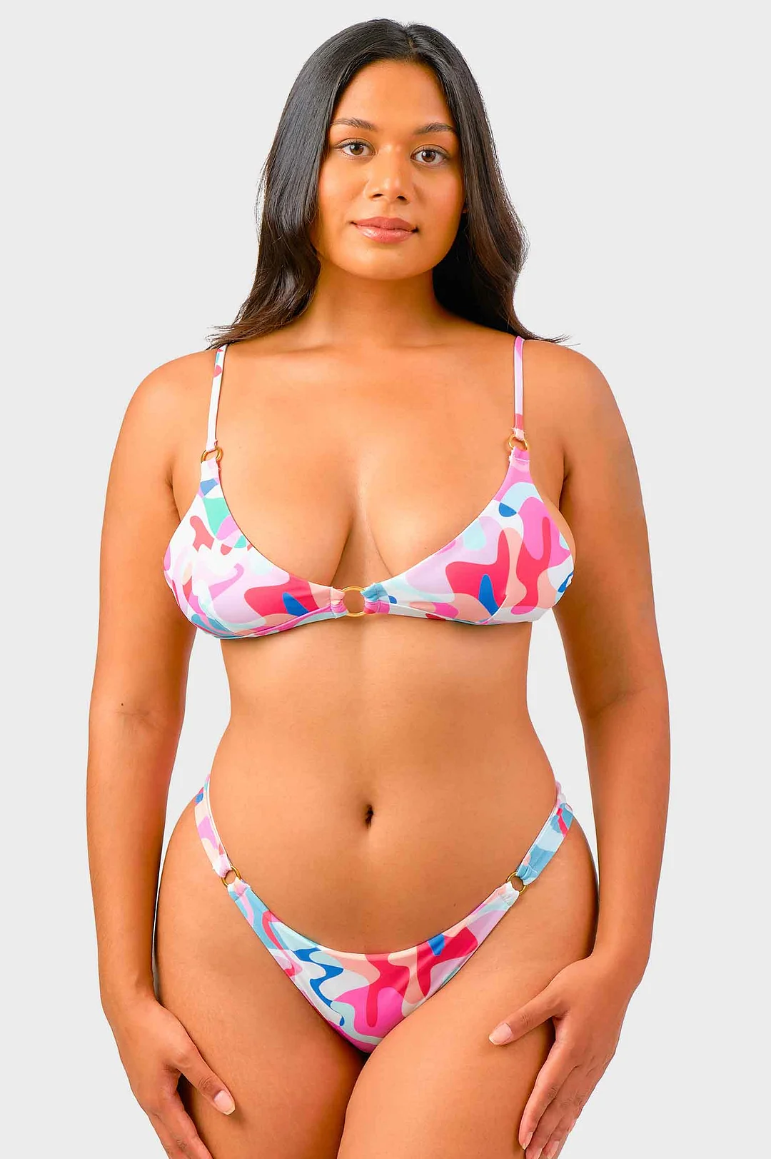 Riri Double Ring Cheeky Bottoms / Drippy FINAL SALE