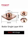 Axrayser Laser Nozzles for Raytools Precitec WSX HSG Bodor HANS Bystronic Head