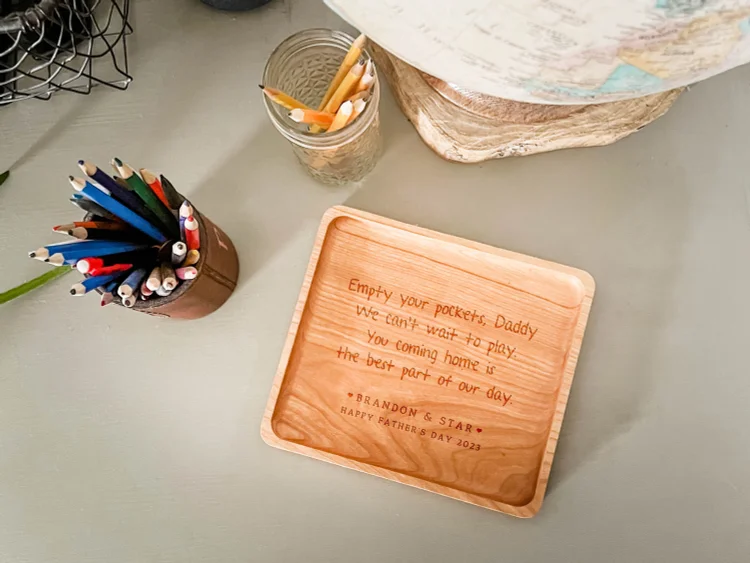 Valet Tray Leather - 