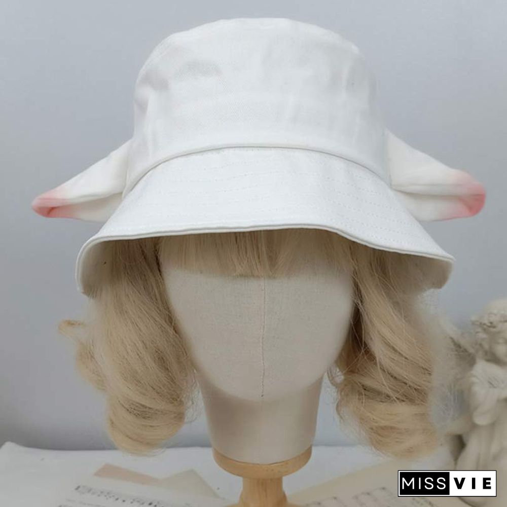 Casual Sheep Ears Fisherman Hat