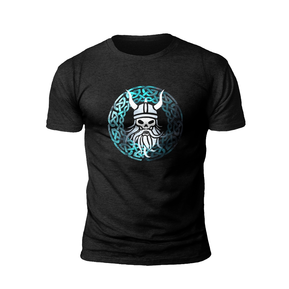 Viking's Embrace: The Eternal Knot of Fate T-shirt