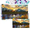 （2-Pack)Beautiful Landscape-Full Round Diamond Painting 70*40CM