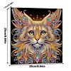 Framed Diamond Painting - Special Shaped - Cat (25x25cm)