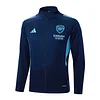 25/26 Arsenal Royal Blue long zipper Training Jacket Set