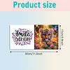 (US Local)6PCS Tiger DIY Diamond Art Greeting Cards Congratulations Cards & Gifts