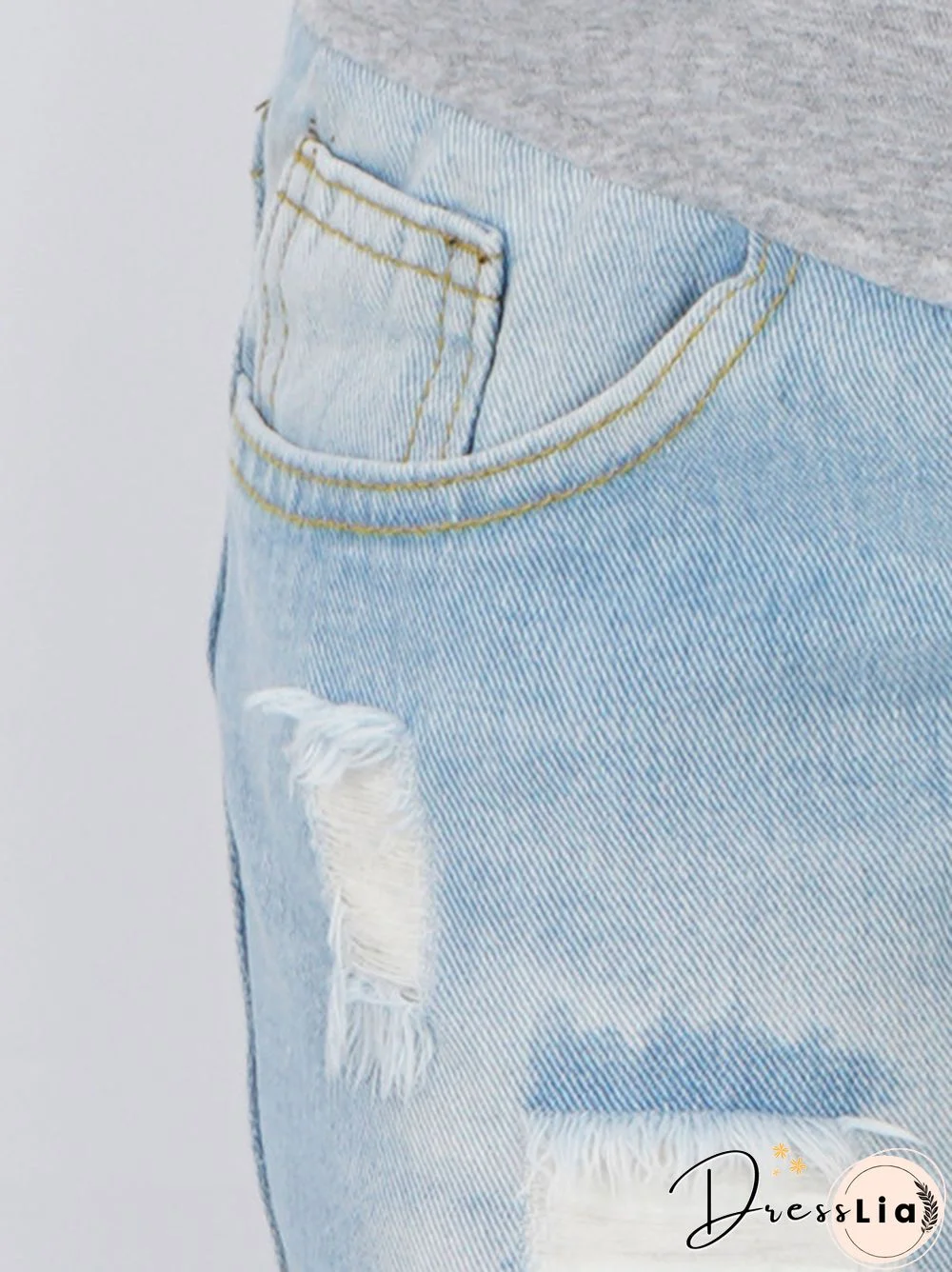 Summer Maternity Pants For Pregnant Women Clothes Denim Abdominal Elastic Waist Pregnancy Shorts