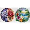(Multi-Style) Peony Flower-11CT Stamped Cross Stitch 40*40cm/15.75*15.75in tapestrymarket