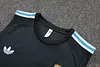 Joyfball 2025/2026 Argentina National Team Vest training Dark Grey Jersey Retro version 1:1 Thai Quality