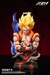 1/5 Scale Super Saiyan Gogeta Bust Statue - Dragon Ball Resin Statue - FXW Studio