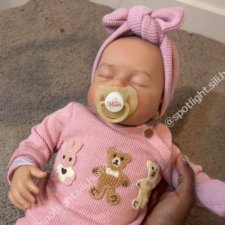 Babeside Sleeping Reborn Baby Lucy 20" Little Infant Girl Emotional Comfort Companion