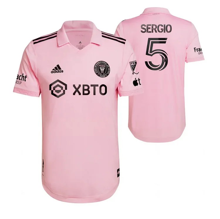 Inter Miami CF Sergio Busquets 5 Home Shirt Kit 2022-2023