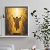 5D diy volle runde Bohrer Diamantmalerei Jesus Kit Heimdekoration 30x40cm