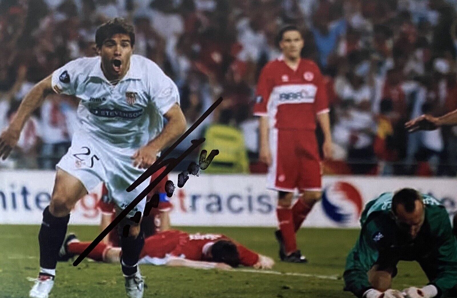 Enzo Maresca Genuine Hand Signed Sevilla 6X4 Photo Poster painting