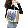 DIY Flowers Diamond Painting Shopping Bag Diamond Tote Handbag
