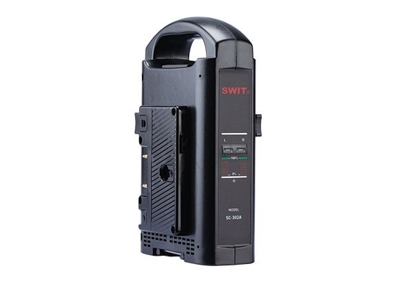 SC-302A 2-ch Gold Mount Battery Charger
