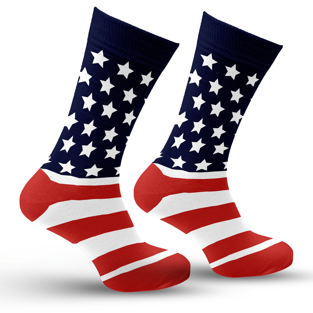 American Flag Socks