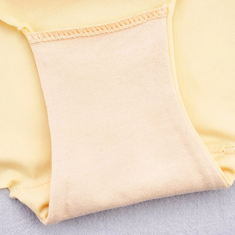 Billionm Women Seamless Silky Underwear Sexy Panties Knickers S-2XL Mid-waist Underpants Ladies Nylon Briefs Six Colors Dropshipping