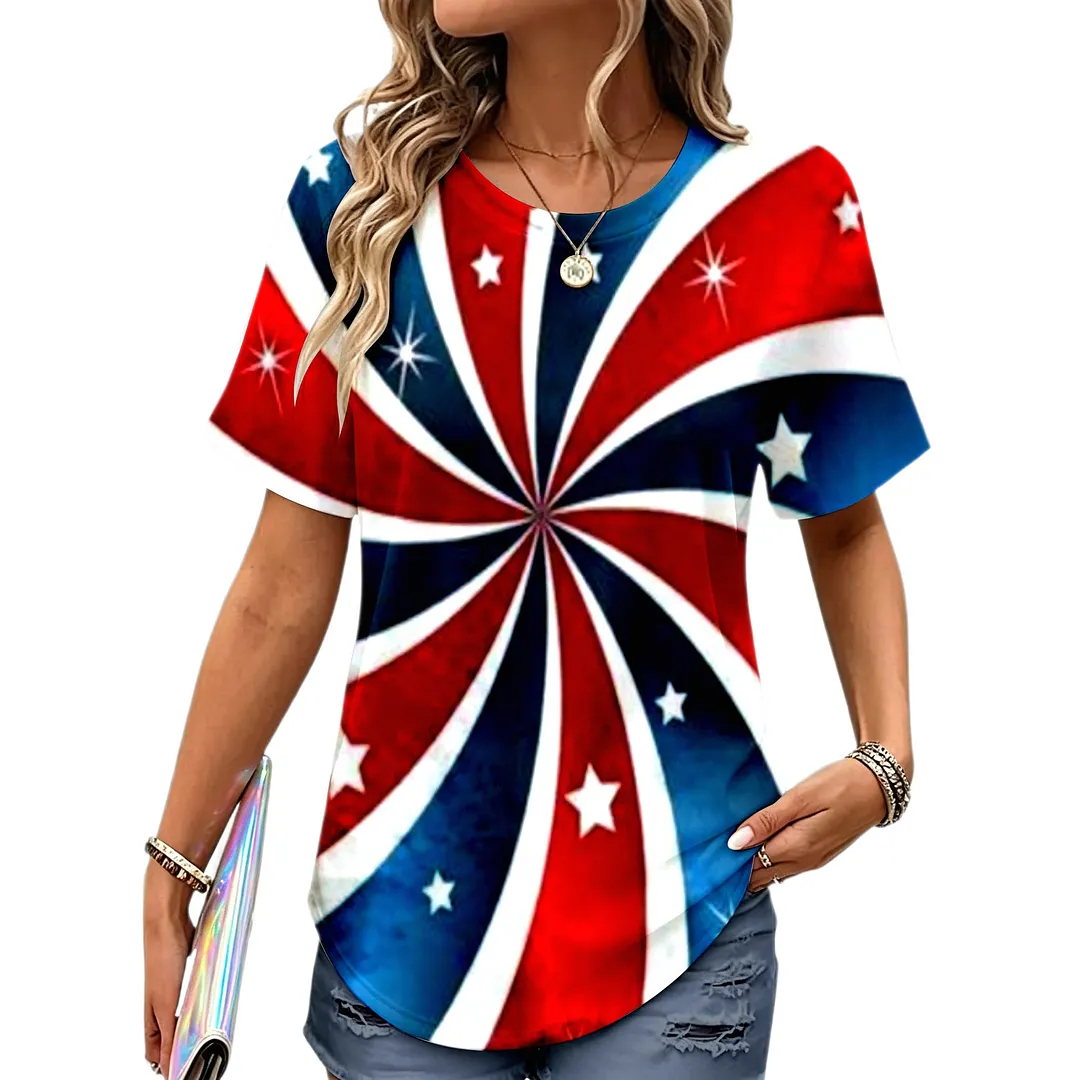 Floral Printed Casual Short Sleeve Button Down Shirt