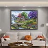 Kasuga Hut-11CT Stamped Cross Stitch 60*45cm/23.62*17.72in(Big Size) tapestrymarket
