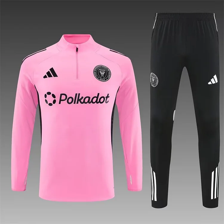 25/26 Miami pink long sleeve training suit