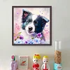 Border Collie Dog-11CT Stamped Cross Stitch 40*40cm