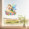 Diamond Painting Acrylic Wreath Elf Hanging Diamond Art Kits Wall Door Decoration