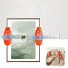 Picture Hanging Tool Magnetic Alignment Ruler with Built in Level Frame Positioning Tool 3 In 1 Fixed Point Balance Rulers for Photo Frames/Wall Decor/Mirrors