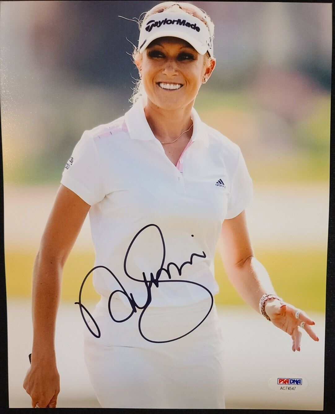 NATALIE GULBIS Signed 8x10 LPGA Photo Poster painting PSA/DNA Authenticated Auto.. Golf