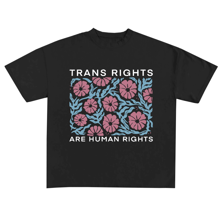 Trans Right Are Human Rights Graphic T-Shirt