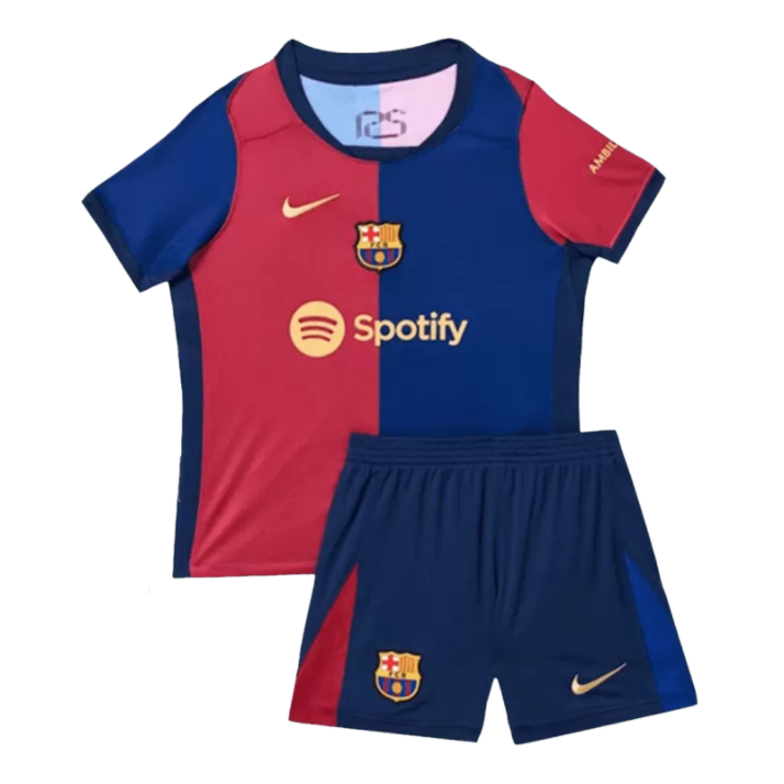 FC Barcelona Kids Home Shirt Mini Kit 2024-2025