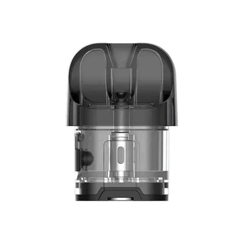 SMOK Novo 4 replacement pod in transparent black, showing internal coil