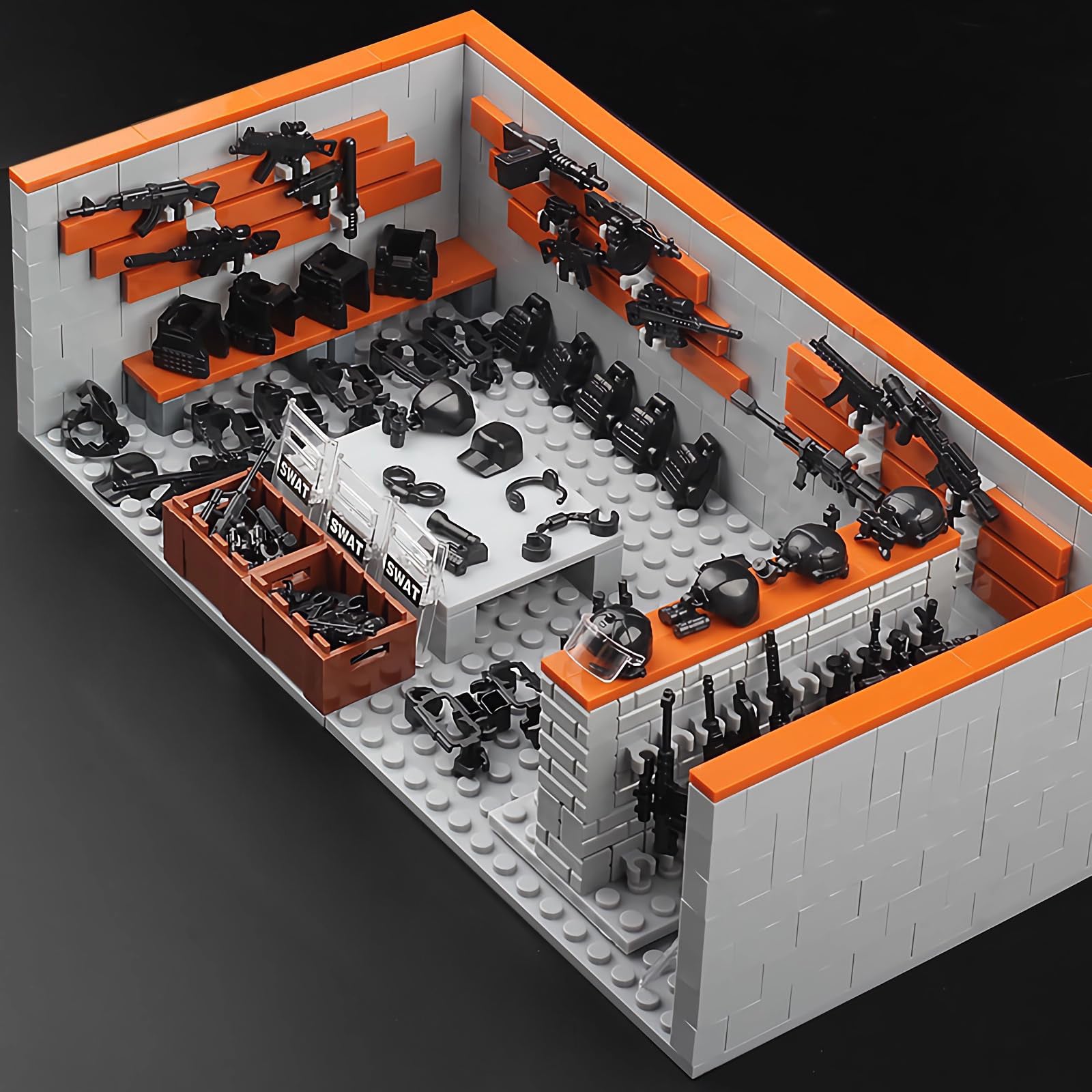 Armory Weapon Room Accessory MOC Set LBS monstertoys