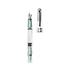 Transparent large-capacity calligraphy piston ink-absorbing fountain pen