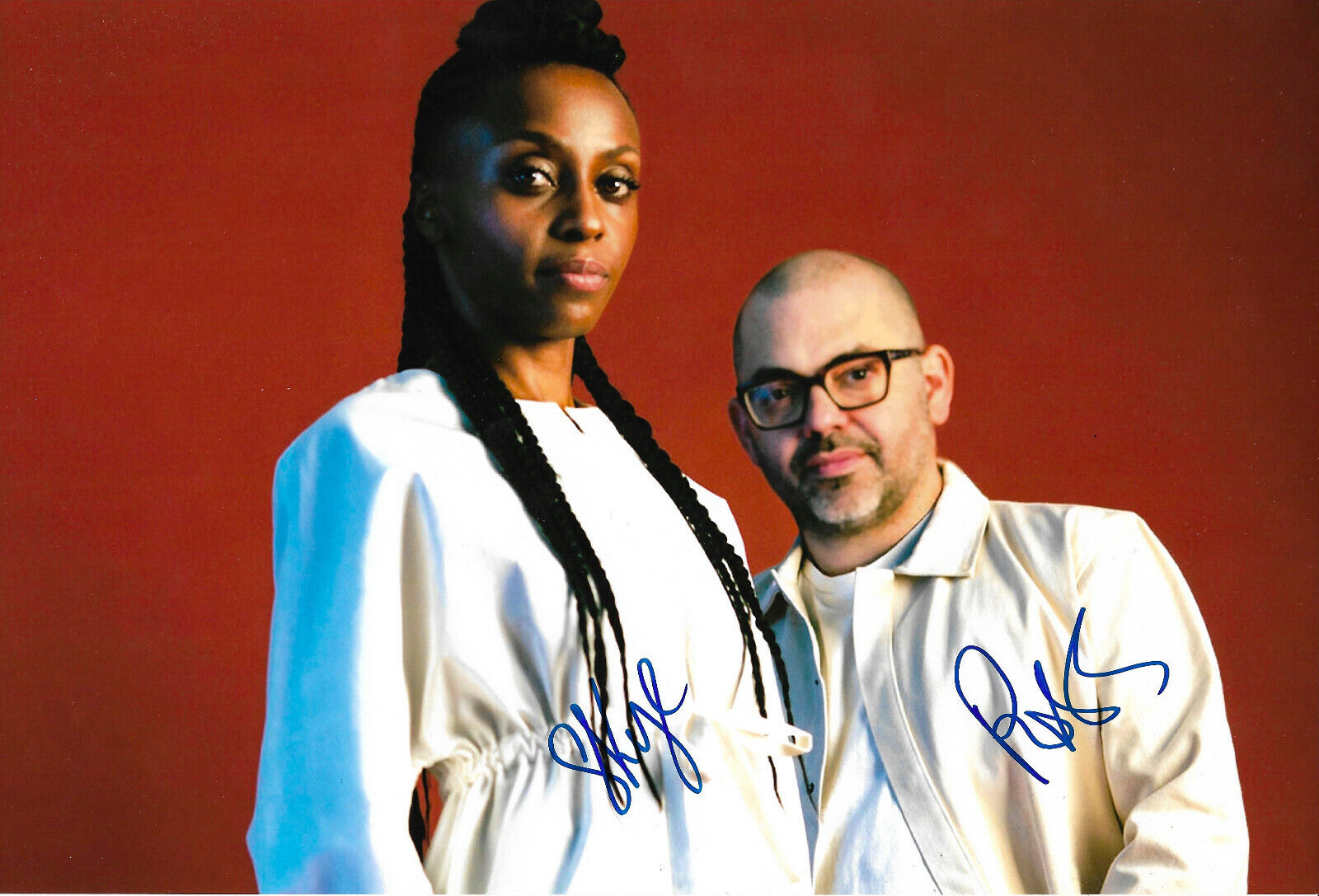 Morcheeba signed 8x12 inch Photo Poster painting autographs