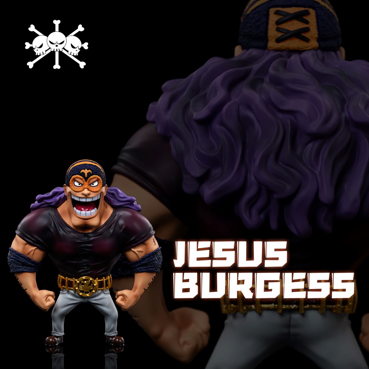  A Plus Studio - ONE PIECE - Summit War Saga Jesus Burgess Statue(GK)-