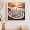 Girl-Special Shaped Diamond Painting