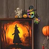 Diamond Painting Halloween Cute Ghost Door Corner Sign for Party Favors
